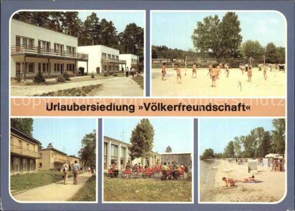 Waren Mueritz Urlaubersiedlung Völkerfreundschaft Str