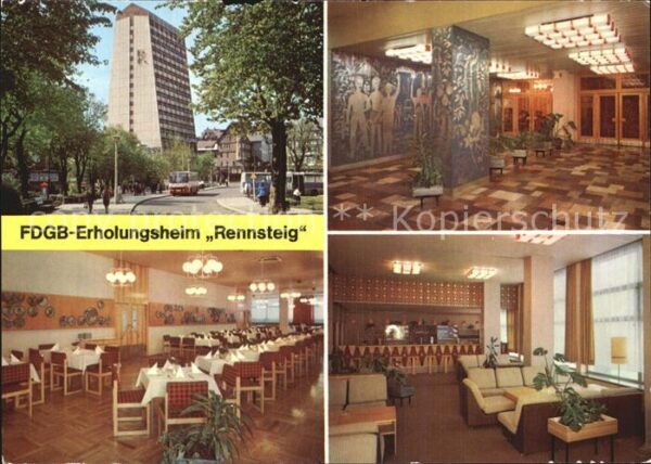 Oberhof Thueringen Erholungsheim Rennsteig