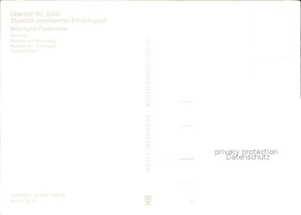 Oberhof Thueringen Interhotel Panorama – Bild 2