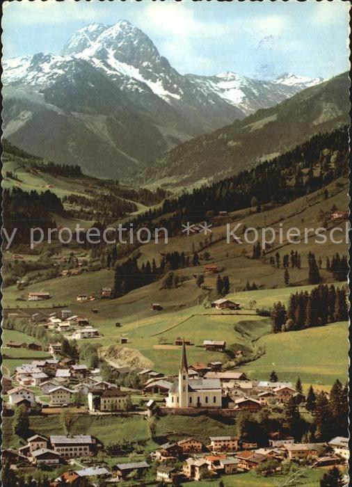 Kirchberg Tirol Fliegeraufnahme mit Rettenstein