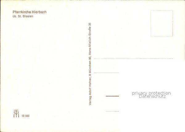 St Blasien Pfarrkirche Hierbach – Bild 2