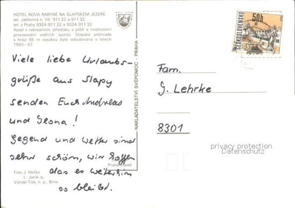 Praha Prahy Prague Hotel Nova Rabyne na slapskem Jezere – Bild 2