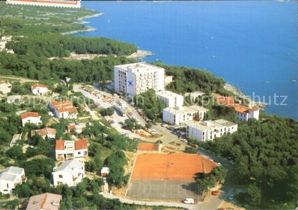 Krk Fliegeraufnahme Hoteli Drazica