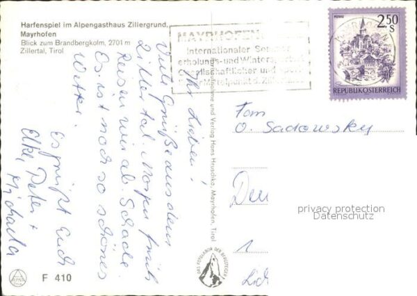 Mayrhofen Zillertal Harfenspiel im Alpengasthaus Zillergrun – Bild 2