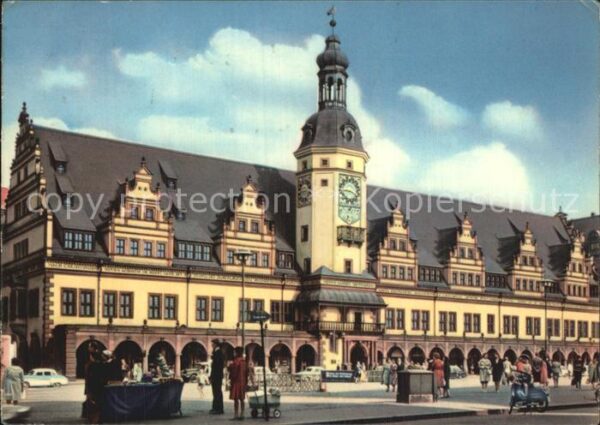 Leipzig Marktplatz Rathaus
