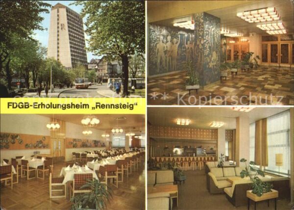 Oberhof Thueringen Erholungsheim Rennsteig