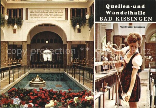 Bad Kissingen Quellen- und Wandelhalle