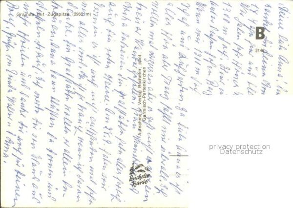 Grainau Ortspartie mit Zugspitze – Bild 2
