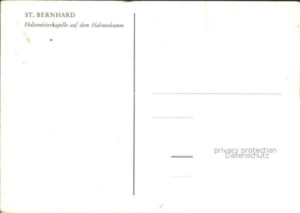 St Bernhard-Frauenhofen Holzmeisterkapelle auf dem Hahnenkamm – Bild 2