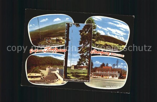 Torfhaus Harz Okertalsperre Hotel-Hubertus Brockenbli