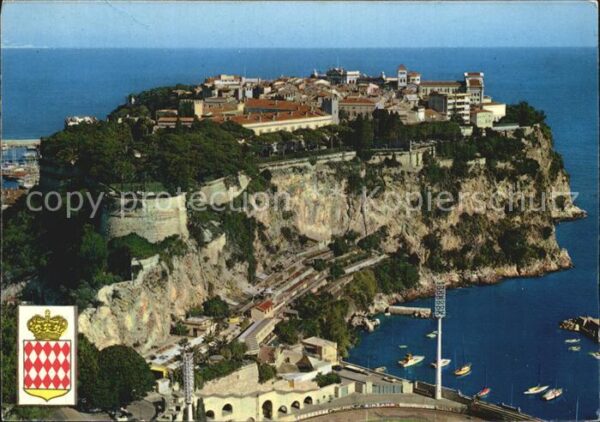 Monaco Principauté Le Rocher Palais Cathedrale