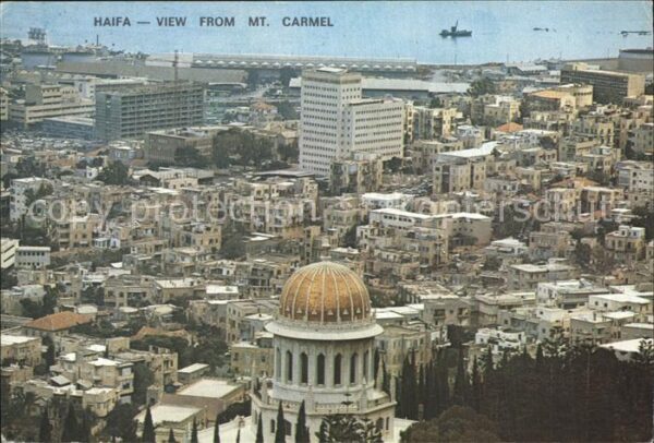 Haifa View from Mount Carmel