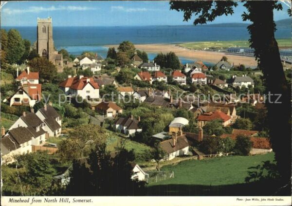 Minehead West Somerset From North Hill Somerset