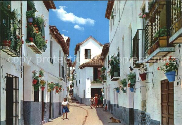 Granada Andalucia Albaycin Calle del Aqua