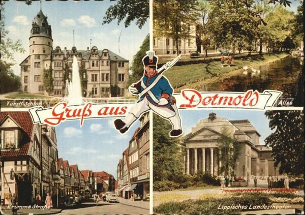 Detmold Schloß Lippisches Landestheater Krumme-