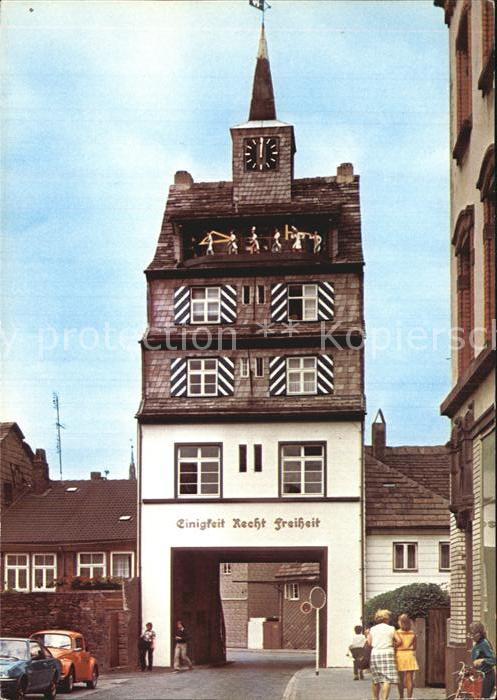 Holzminden Weser Reichspräsidentenhaus mit Glockenspiel