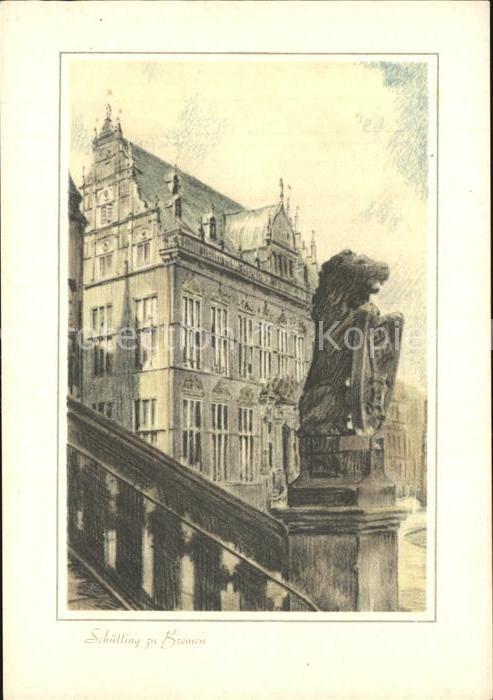 Bremen Schülling Künstlerkarte