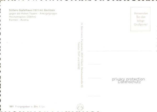 Gerlitzen Stifters Gipfelhaus – Bild 2