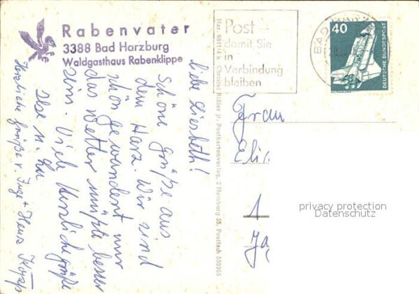 Bad Harzburg Waldgasthaus Rabenklippe mit Brocken – Bild 2