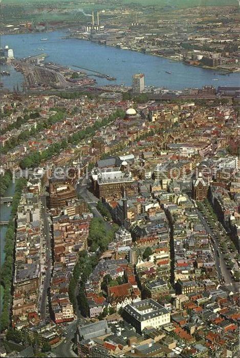 Amsterdam Niederlande Fliegeraufnahme
