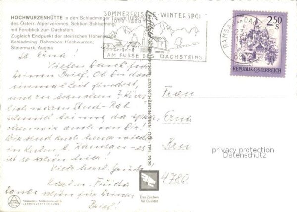 Schladming Obersteiermark Hochwurzenhütte – Bild 2