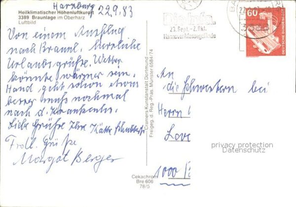 Braunlage Fliegeraufnahme – Bild 2