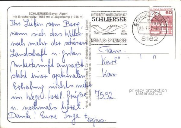 Schliersee mit Brecherspitz und Jägerkamp – Bild 2