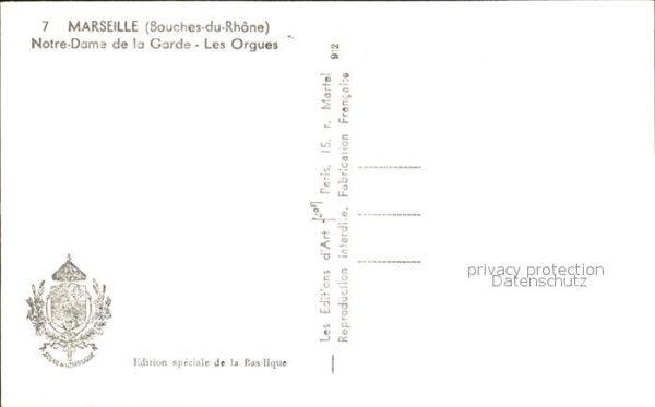 Kirchenorgel Marseille Notre-Dame de la Garde – Bild 2