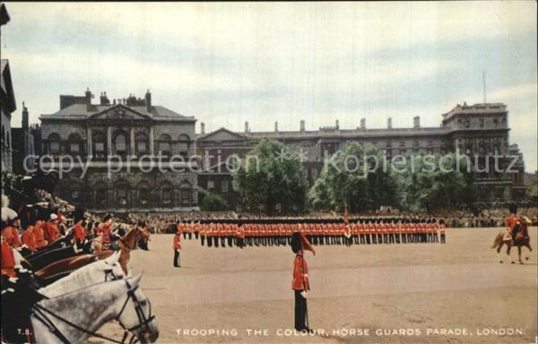 Leibgarde Wache Trooping the Colour Horse Guards Parade