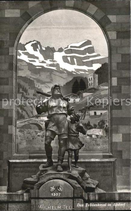 Tell Wilhelm Denkmal Altdorf