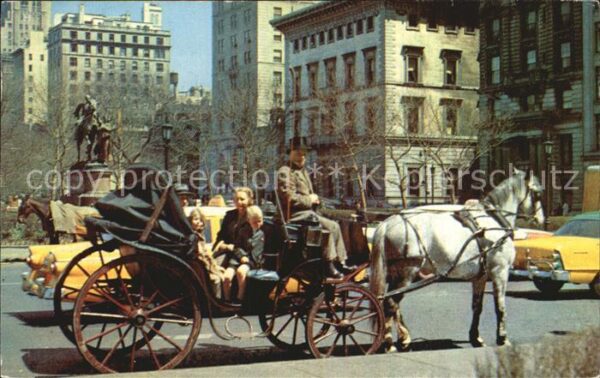 Pferdekutschen Carriages on 59th Street New York City