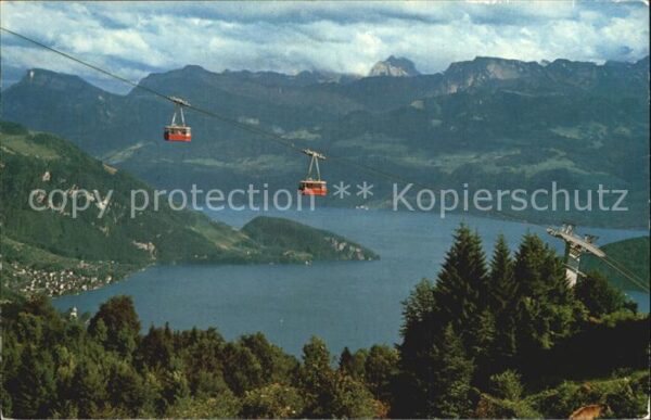 Seilbahn Weggis-Rigi-Kaltbad Alpen