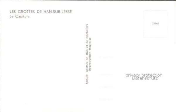Hoehlen Caves Grottes Han-sur-Lesse Capitole – Bild 2