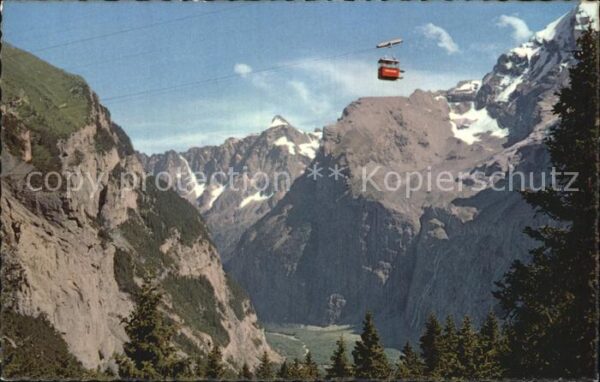 Seilbahn Kandersteg-Stock Gasterntal-Hockenhorn-
