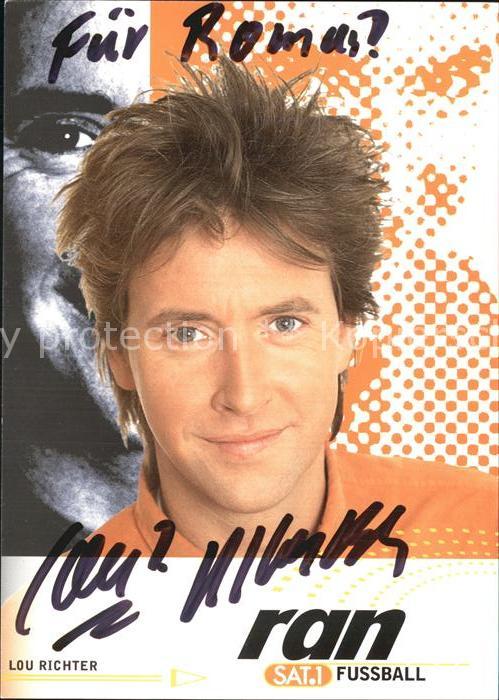Persoenlichkeiten Lou Richter Autogramm