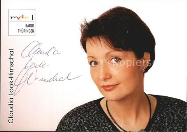 Rundfunk MDR 1 Radio Thüringen Claudia Look-Hirn