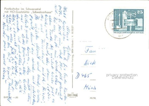 Postkutsche Schwarzatal HO-Gaststätte Schweizerhaus – Bild 2
