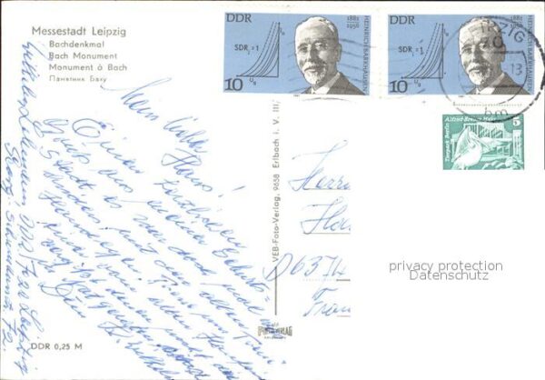 Bach Johann Sebastian Denkmal Leipzig – Bild 2