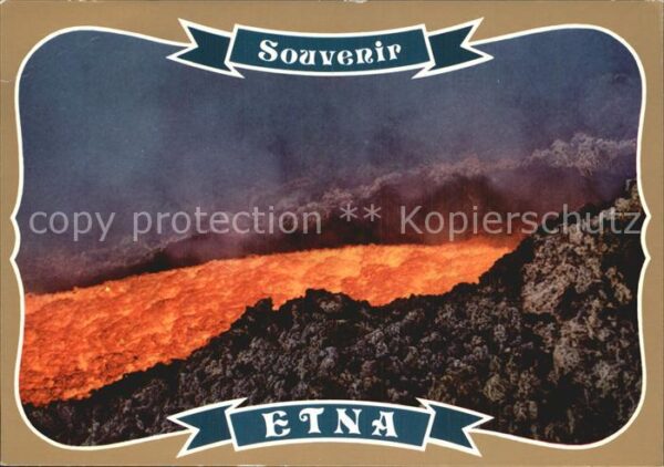 Vulkane Geysire Vulcans Geysers Etna Lavafront