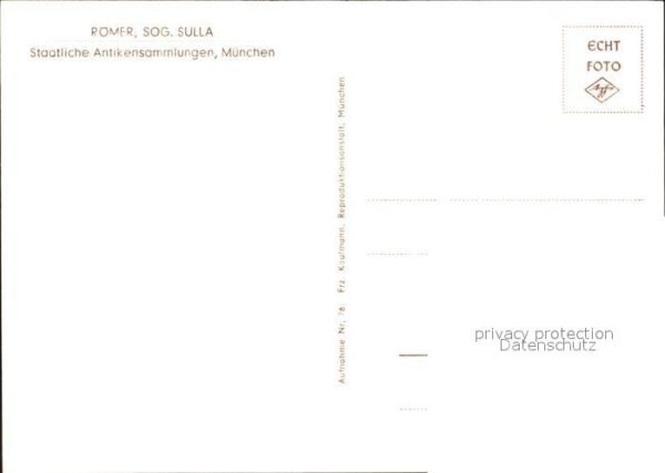 Skulpturen Römer Sulla – Bild 2
