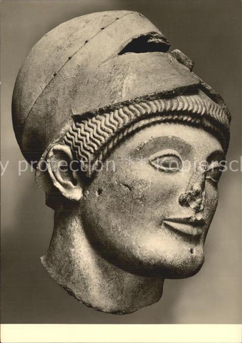 Skulpturen Krieger Aphaia-Tempel National-Museum A
