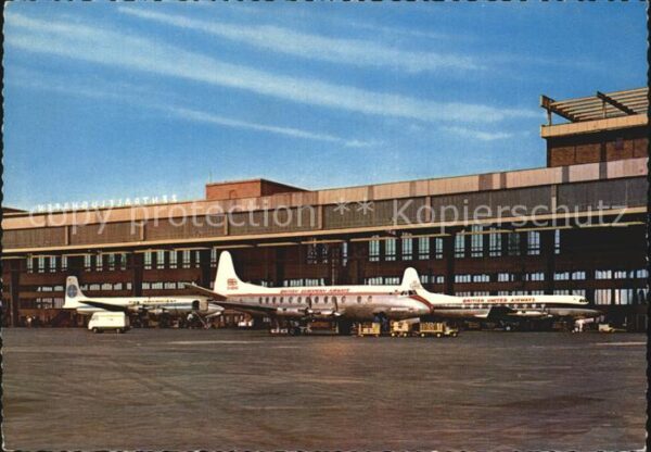 Flugzeuge Zivil British European Airways Flughafen Berl
