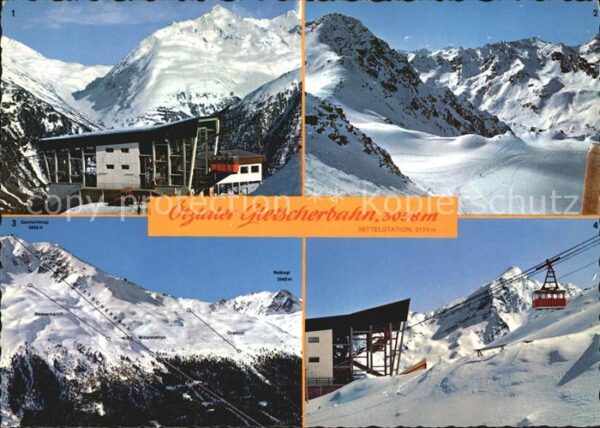 Seilbahn Ötztaler Gletscherbahn Mittelstation Ga