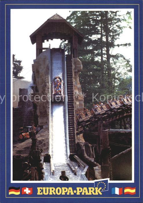 Vergnuegungspark Europa-Park Rust Tiroler Wildwasserbahn