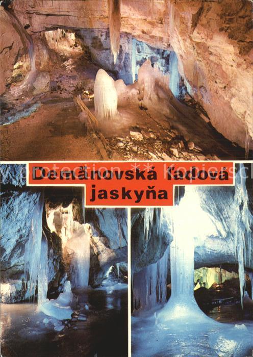 Hoehlen Caves Grottes Eishöhle Demänovska ladova jaskyna