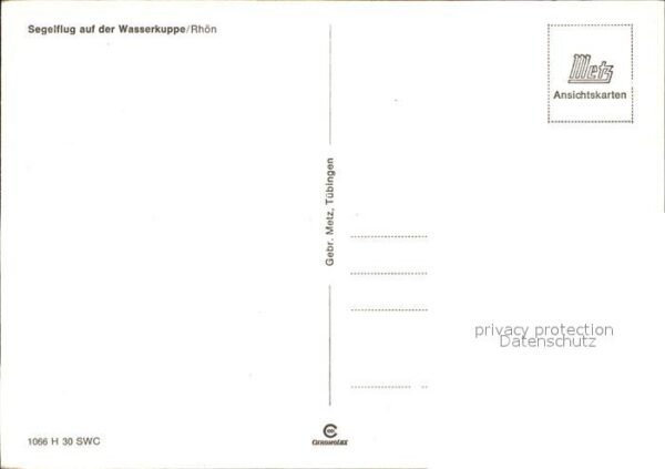 Segelflug Gliding Vol-Voile Vuolo-a-Vela Wasserkuppe Rhön Fliegerdenkmal – Bild 2