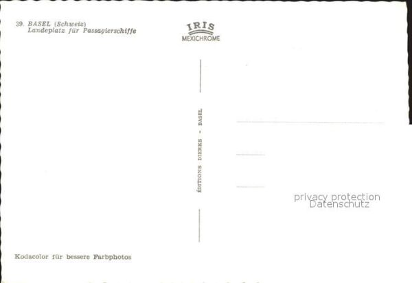 Motorschiffe Basel Landeplatz Passagierschiffe – Bild 2