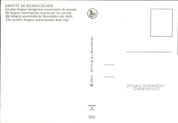 Hoehlen Caves Grottes Remouchamps – Bild 2