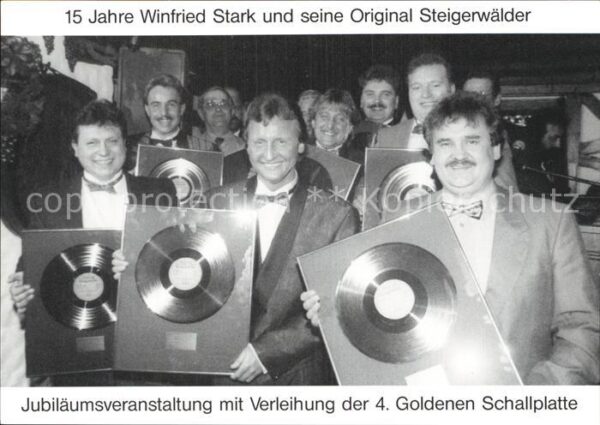 Saenger Band 15 Jahre Winfried Stark und seine Origi