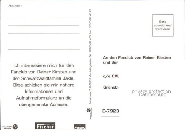 Saenger Band Reiner Kirsten – Bild 2